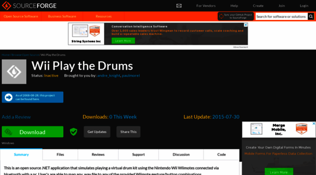 wiiplaythedrums.sourceforge.net