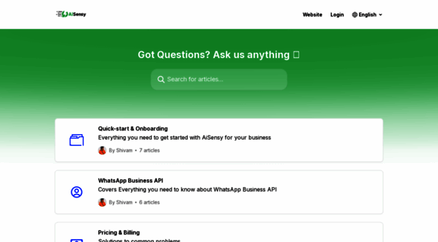 wiki.aisensy.com