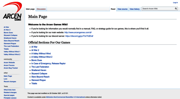 wiki.arcengames.com