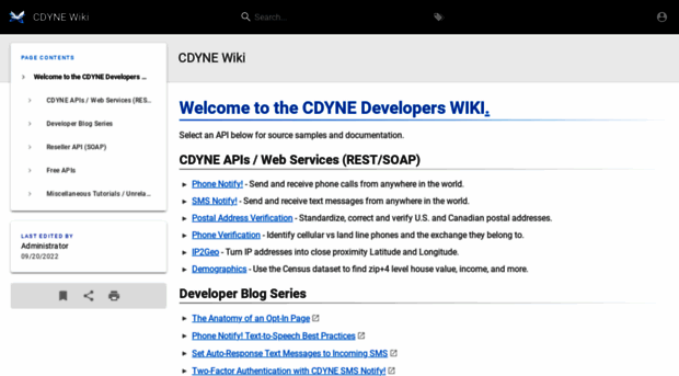 wiki.cdyne.com