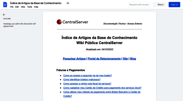 wiki.centralserver.com.br