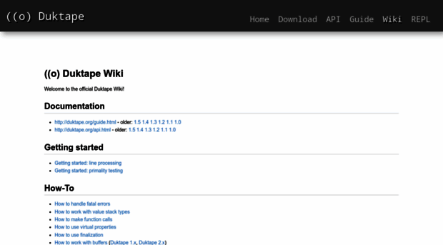 wiki.duktape.org