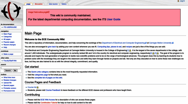 wiki.ece.cmu.edu