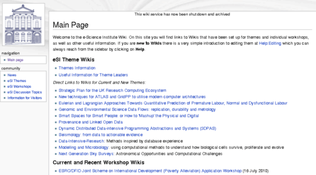 wiki.esi.ac.uk