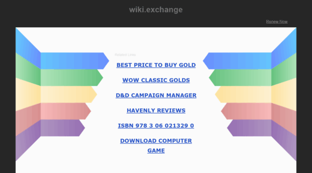 wiki.exchange