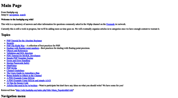 wiki.hashphp.org