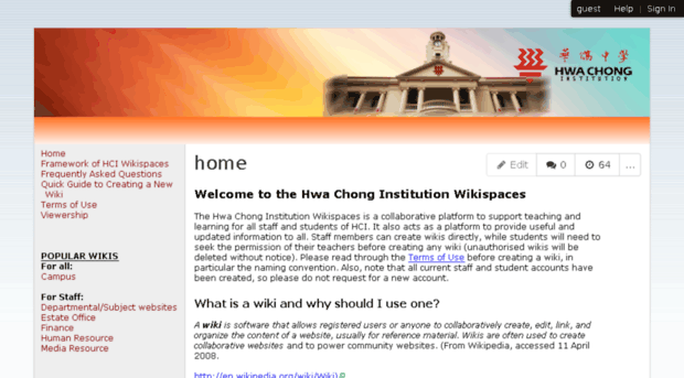 wiki.hci.edu.sg