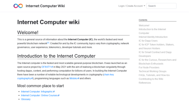 wiki.internetcomputer.org