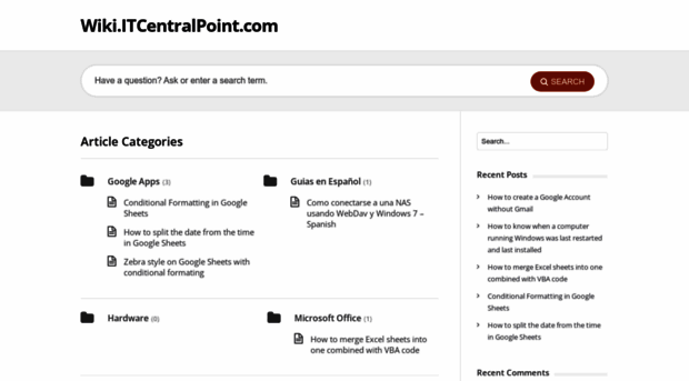 wiki.itcentralpoint.com