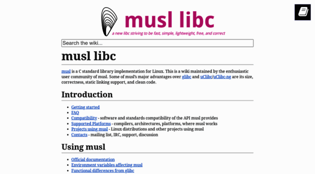 wiki.musl-libc.org