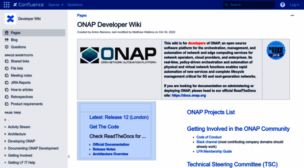 wiki.onap.org