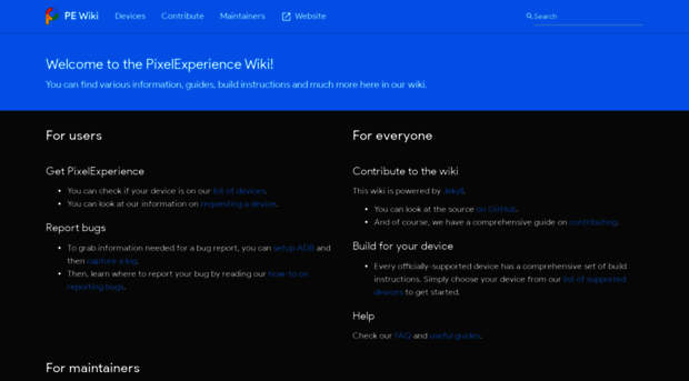 wiki.pixelexperience.org