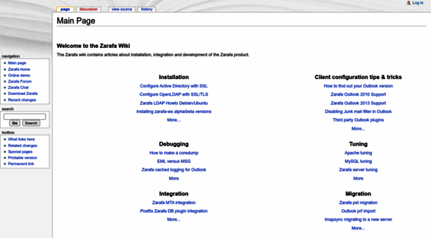 wiki.zarafa.com