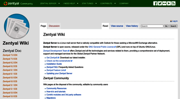 wiki.zentyal.org