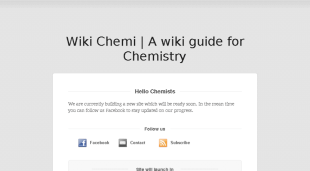 wikichemi.com