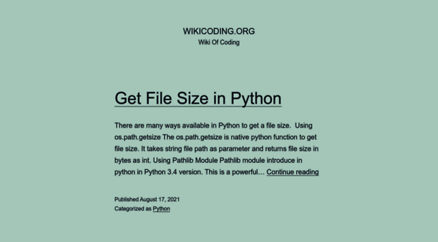 wikicoding.org