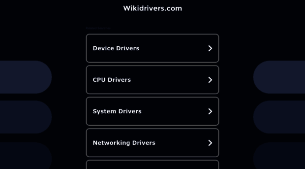 wikidrivers.com