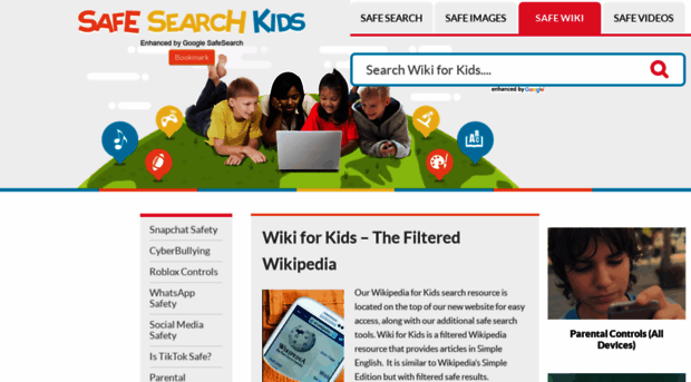 Wiki for Kids - The Filtered Wikipedia