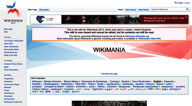 wikimania2014.wikimedia.org