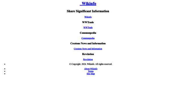 wikinfo.org