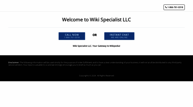 wikispecialistllc.orderdesk360.com