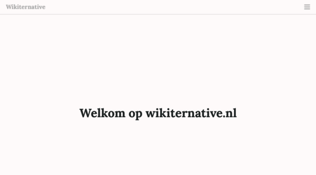 wikiternative.nl