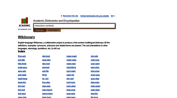 wiktionary.en-academic.com