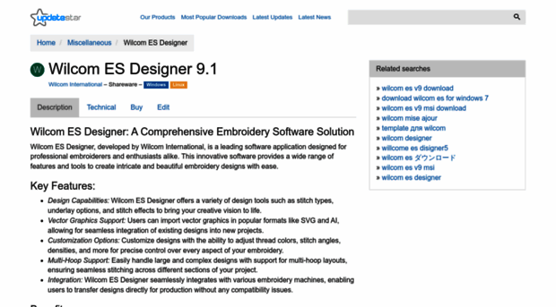 wilcom-es-designer.updatestar.com