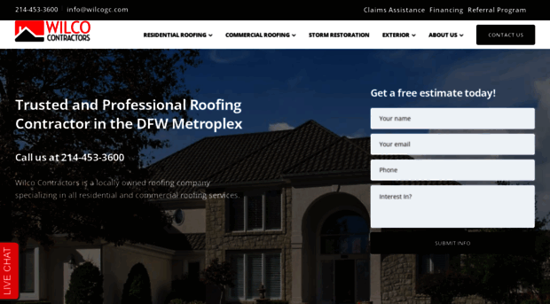 wilcoroofing.com