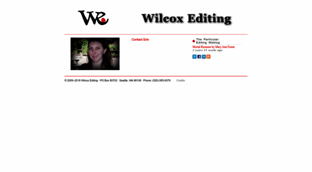 wilcoxediting.com