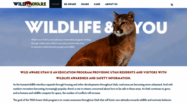 wildawareutah.org