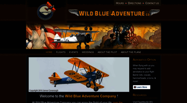 wildblueadventurecompany.com