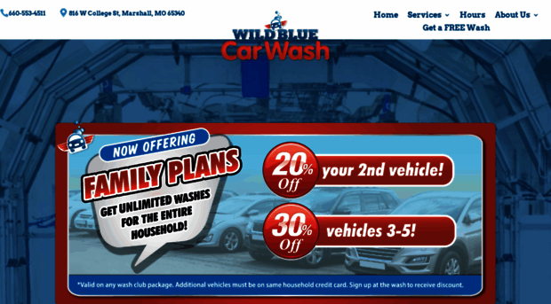 wildbluecarwash.com