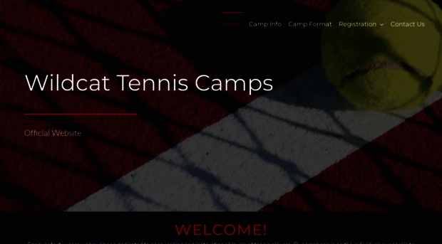 wildcattenniscamps.com