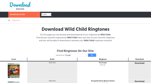 wildchild.download-ringtone.com