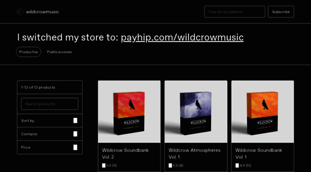 wildcrowmusic.gumroad.com