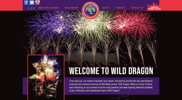 wilddragonfireworks.com