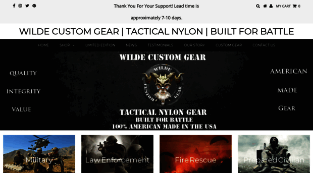 wildecustomgear.com