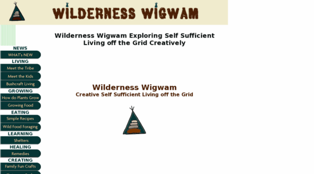 wilderness-wigwam.com