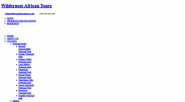 wildernessafricantours.com