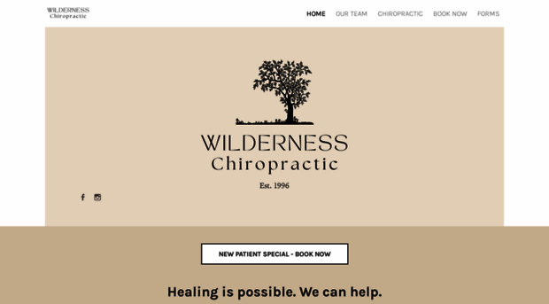 wildernesschiropractic.com