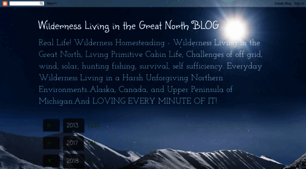 wildernesslivinginthegreatnorth.blogspot.com