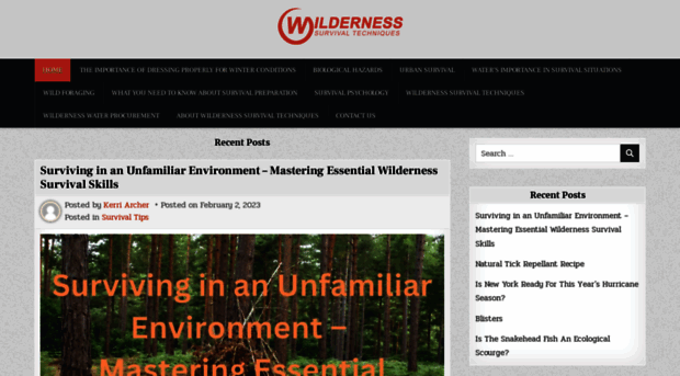 wildernesssurvivaltechniques.com