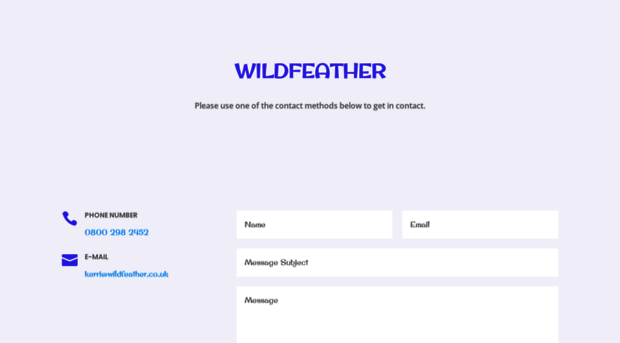 wildfeather.co.uk