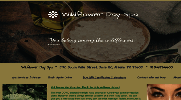 wildflowerdayspa.com