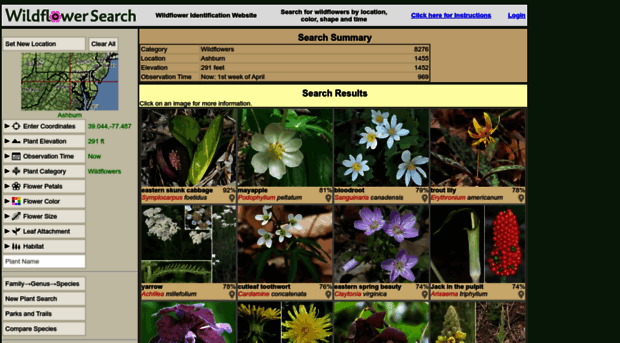 wildflowersearch.com