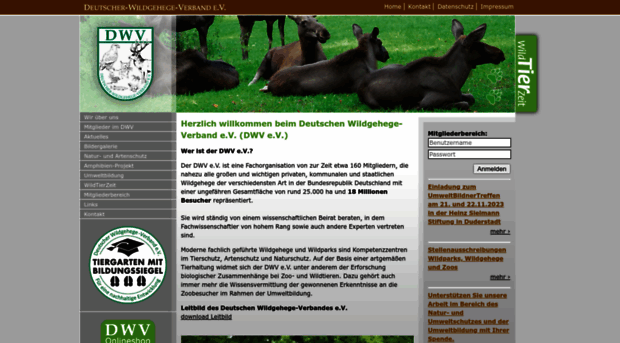 wildgehege-verband.de