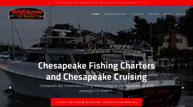 wildgoosecharters.com