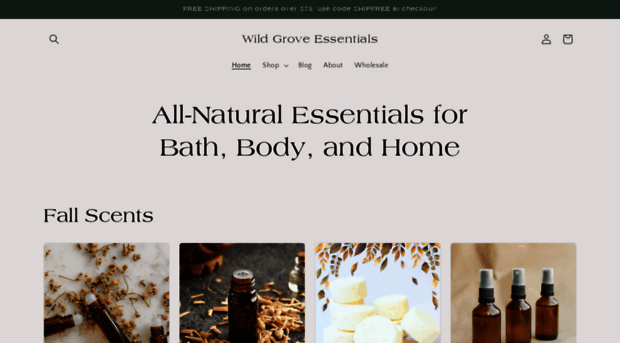 wildgroveessentials.com