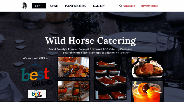 wildhorsecatering.com